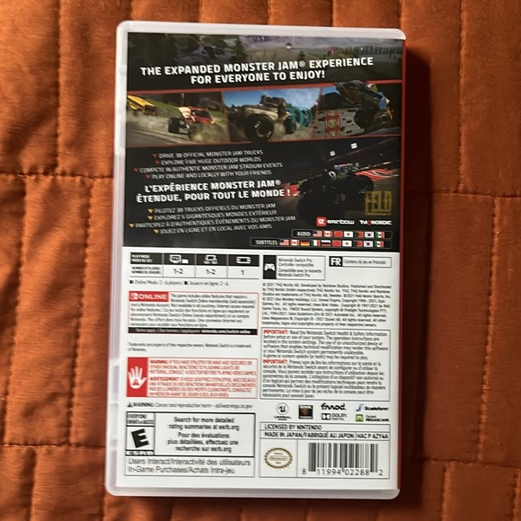 Monster Jam Steel Titans 2 Nintendo Switch Game - Picture 2 of 4